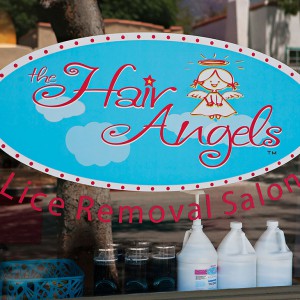 The Hair Angels Logo